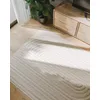 Image de benuta Basic Tapis Salon Leo - Crème 300x400 cm - Boho Relief Abstrait pour Chambre, Couloir, Salle à Manger - Compatible avec Chauffage au Sol