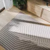 Image de benuta Basic Tapis Salon Leo - Gris Clair 120x170 cm - Boho Relief Abstrait pour Chambre, Couloir, Salle à Manger - Compatible avec Chauffage au Sol