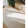 Image de benuta Basic Tapis Salon Leo - Crème 240x340 cm - Boho Relief Abstrait pour Chambre, Couloir, Salle à Manger - Compatible avec Chauffage au Sol