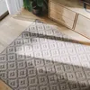 Image de benuta Basic Tapis Salon Leo - Gris Clair 140x200 cm - Boho Relief Abstrait pour Chambre, Couloir, Salle à Manger - Compatible avec Chauffage au Sol