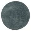 Image de benuta Basic Tapis Poils Long Soho - Bleu 160 cm Rond - Doux Minimaliste - Lavable - Nettoyage Facile - Compatible avec Chauffage au Sol - pour Chambre, Couloir, Salle à Manger