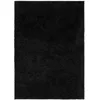 Image de benuta Basic Tapis Poils Long Soho - Noir 200x290 cm - Doux Minimaliste - Lavable - Nettoyage Facile - Compatible avec Chauffage au Sol - pour Chambre, Couloir, Salle à Manger