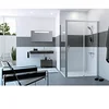 Image de HUPPE - Paroi de douche Classics 2 Easy entry porte coulissante grande largeur 1 élément avec segment fixe fixation droite 81X11X214 réf C2560906932