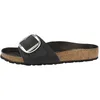 Image de Birkenstock Madrid Big Boucle Cuir Femmes Noir Sandales-EU 38