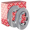 Image de febi bilstein 105712 Jeu de 2 disques de frein