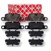 Image de Febi bilstein 116174 Kit de plaquettes de freins (arrière, 4 Frein) | Compatible avec: PORSCHE 911, 911 Cabriolet