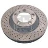 Image de 2x FEBI BILSTEIN Disque de frein 172939 avant gauche pour PORSCHE 911 (991)