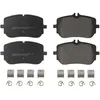 Image de FEBI BILSTEIN Plaquettes de freins Avant préparé pour l'indicateur d'usure 186403 Compatible avec MERCEDES-BENZ Classe A W177 Classe A Berline W177 CLA Shooting Brake X118 CLA Coupé C118 GLA H247