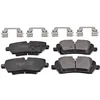 Image de SWAG Plaquettes de freins Arrière préparé pour l'indicateur d'usure avec matériel de montage/fixation 22 11 6325 Compatible avec LAND ROVER Range Rover Sport L494 Discovery V L462 Range Rover IV L405