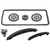 Image de SWAG Kit de chaîne de distribution 130 Chaîne à dents Chaîne fermée avec tendeur de chaîne avec coulisses avec tendeur de chaîne avec coulisses Compatible avec VW Golf V 3/5 portes 1K1, SEAT, AUDI