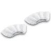 Image de Kärcher Set de 2 Bonnettes Microfibre pour Buse à Main, Blanc