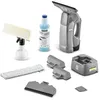 Image de Aspirateur de vitres et de Surfaces sans Fil Kärcher WVP 10 ADV, autonomie : 35 Min, 2 Buses d'aspiration (280 mm/170 mm), Vaporisateur avec 2 Housses en Microfibre, Batterie remplaçable