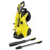 Image de Kärcher Nettoyeur Haute Pression K 4 Premium Power Control: Support Intelligent par Une App - la Solution adaptée aux Fortes salissures - INCL. Enrouleur de Tuyau Jaune/Noir