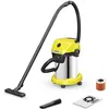 Image de Aspirateur eau et poussière KARCHER WD 3 S V-19/4/20 - Cuve inox 19 L - 1000W (Fonction soufflerie)
