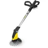 Image de Kärcher 18 V Désherbeur sans Fil WRE 18-55, Brosse en Nylon avec 2 800 tr/min, Tête de Nettoyage orientable, Manche Télescopique, fonctionne avec la Batterie rechargeable Kärcher 18 V, non incluse