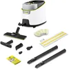 Image de Kärcher Nettoyeur Vapeur SC 4 Deluxe, Pression Vapeur : 4 bar, Préchauffage : 3 min, Surface : 130 m², Réservoir : 0,5 l + 1,3 l, avec Kit de Nettoyage de sol EasyFix, Buses, Brosses, Bonnette