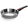 Image de Woll   Concept PRO poêle Ø 24 cm inox, hauteur 5 cm   induction   tous feux   compatible four jusqu’à 220 °C   argenté