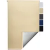 Image de Sol Royal Sol Decor T42 Store Occultant et Thermique pour Fenêtre 70x220 cm   Rideau Fenêtre sans Perçage et Réglable en Continu   Store Intérieur Fenêtre Crème Robuste Toute l’Année
