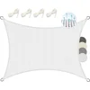 Image de Sol Royal Voile d'Ombrage Rectangulaire 3x2 m HDPE SolVision HS9   Toile Ombrage Tissue Respirant & UV Protection Solaire Balcon, Piscine   Voile Jardin Terrasse Patio 300x200 cm Blanc