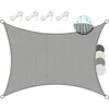 Image de Sol Royal Voile d'Ombrage Rectangulaire 3x2 m HDPE SolVision HS9   Toile Ombrage Tissue Respirant & UV Protection Solaire Balcon, Piscine   Voile Jardin Terrasse Patio 300x200 cm Gris
