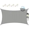 Image de Sol Royal Voile d'Ombrage Rectangulaire 4x2 m HDPE SolVision HS9   Toile Ombrage Tissue Respirant & UV Protection Solaire Balcon, Piscine   Voile Jardin Terrasse Patio 400x200 cm Gris