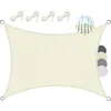 Image de Sol Royal Voile d'Ombrage Rectangulaire 4x3 m HDPE SolVision HS9   Toile Ombrage Tissue Respirant & UV Protection Solaire Balcon, Piscine   Voile Jardin Terrasse Patio 400x300 cm Beige