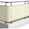 Image de Sol Royal Brise Vue Balcon Extérieur PES SolVision PB2 90x500 cm Creme   Brise Vent Terrasse avec  illets, Cordons, Résistant à l'eau & aux Intempéries   Cache Balcon 160 g/m² avec Protection UV
