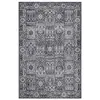 Image de Wecon Home I Tapis vintage à poils courts I Silhouette I Fresh Bachtiar WH-19104-04 (160 x 230 cm, gris anthracite)