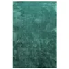 Image de Homie Living Tapis à poils longs, doux et très moelleux, idéal pour salon, couloir, chambre à coucher, chambre d'enfant I Pise I (80 x 150 cm, vert émeraude)