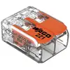 Image de Lot de 50 bornes WAGO 221 2x6mm² à leviers souple & rigide