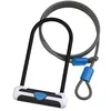 Image de XLC - 2502330400 - antivol en U - Multicolore (noir/gris/bleu) - 115 x 230 mm