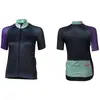 Image de XLC Maillot de Course pour Femme M Bleu foncé/Blanc/Rouge.