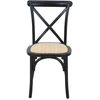 Image de Mobel - Sit - Lot de 2 chaises noires, naturelles - 48x52x89cm OS