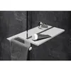 Image de Huppe Select+ Porte-serviettes pincé argenté mat