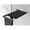 Image de Huppe Select+ Handdoekhouder Geklemd Zwart Mat