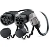 Image de Phoenix Contact Excellent câble de Charge Allemand pour véhicule électrique (Mieux Seconde génération) Type2 - Type2 | 32 A | Triphasé | Longueur: 4 m | 22 KW + Compris Un Sac de Transport Compact