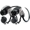 Image de Phoenix Contact Excellent câble de Charge Allemand pour véhicule électrique TYPE2 - TYPE1 (Yazaki) | 32A | Monophasé | Longueur: 5m | 7,4 KW + Compris Un Sac de Transport Compact