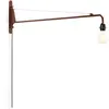 Image de Applique Petite Potence - Jean Prouvé Vitra Rouge japonais taille unique