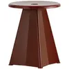 Image de Tabouret métallique - Jean Prouvé Vitra Bordeaux taille unique