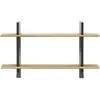 Image de Étagère rayonnage murale - Jean Prouvé Vitra Noir taille unique
