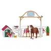 Image de Schleich Horse Club Chevaux invités d’Hannah avec Chienne Ruby