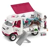 Image de Schleich 42439 Horse Club - Vétérinaire Mobile avec Poulain Hanovrien, Coffret avec kit de radiographie et 1 Cheval, Coffret Jeu vétérinaire pour Enfants de 5 Ans et Plus