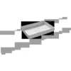 Image de Kaldewei Miena cuvette de lavabo, 3185, 580x380 mm, sans trop-plein, 909506000, 909606003701, Couleur: noir
