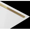 Image de Kaldewei Nexsys, panneau design, pour surface de douche, longueur 100 cm, 687771250957, Couleur: or brillant