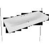 Image de Kaldewei Silenio Vasque murale 3046 1200x460x120 mm, 904506273001, Exécution: 1x3 taraudage sans trop-plein