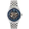 Image de Carl von Zeyten Montre analogique Automatique pour Homme avec Bracelet en Acier Inoxydable CVZ0080BLMS, Argenté/Bleu.