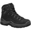 Image de Lowa Renegade Work GTX Noir Mid S3S CI, Chaussures de sécurité pour Femmes et Hommes, légères, Embout en Acier, matière supérieure : Cuir + Textile, Doublure intérieure : Gore-TEX, Taille 39