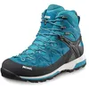 Image de Meindl Bottes de randonnée pour Femme. - Turquoise - Jean Gris Clair., 37.5 EU