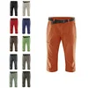 Image de Maier Sports Jennisei Pantalon 3/4 pour Homme 3/4 Pantalon d'été Pantalon de randonnée Pantalon Fonctionnel pour Femme, Sleet, 56
