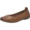 Image de Josef Seibel Femme Ballerines Classiques Fenja 01, Dame Ballerines,Largeur G (Normale),Chaussures d'été,Slip-on,Marron (Camel),38 EU / 5 UK
